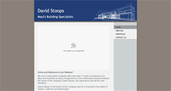 Desktop Screenshot of davidstoops.net