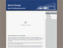 Tablet Screenshot of davidstoops.net